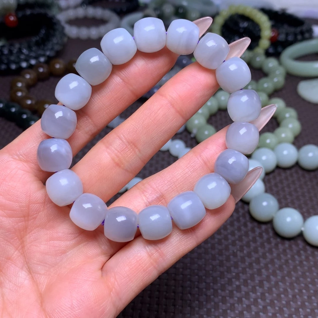 未镶嵌手串和田玉卡12