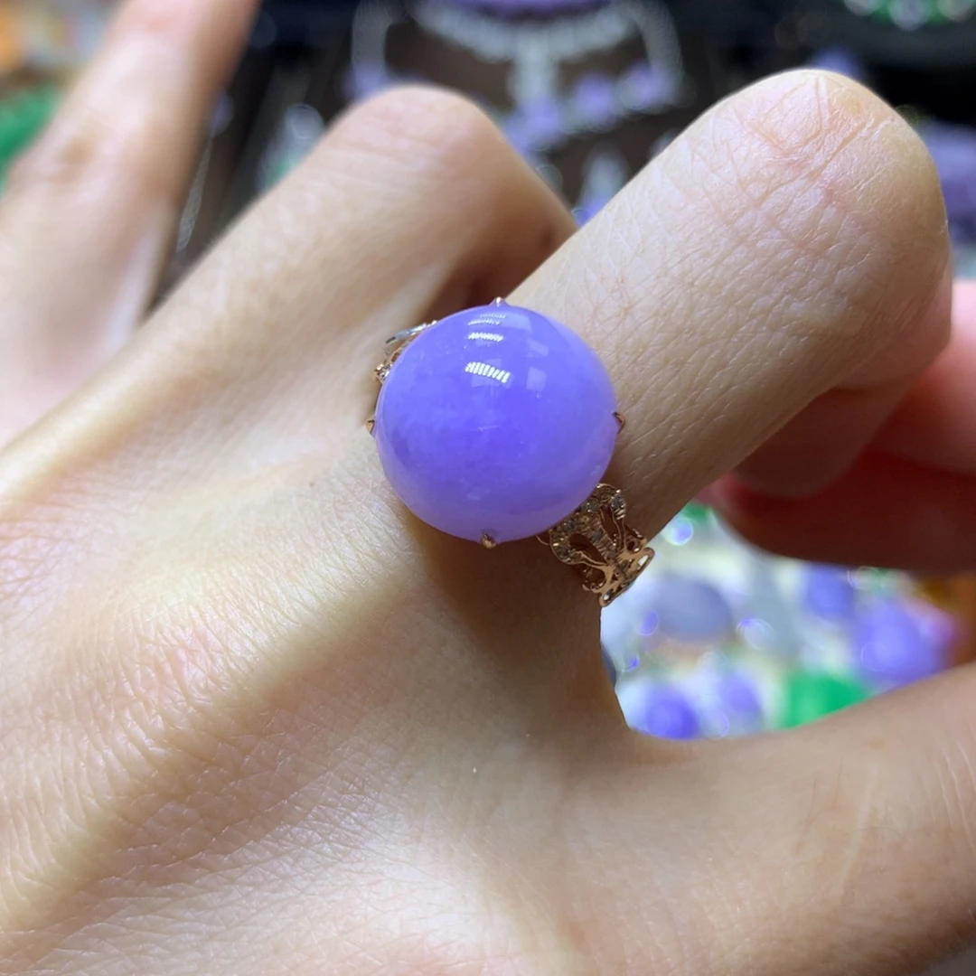 【闪购商品】翡翠颈饰18K金镶嵌翡翠