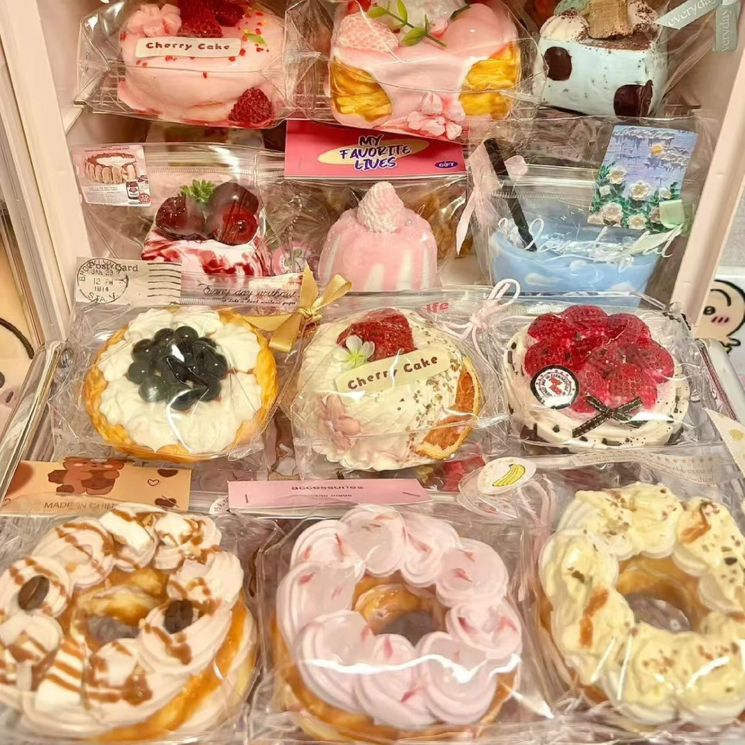 【直播选款链接1个】手工制品食品级硅胶捏捏 默认瑕疵款不售后