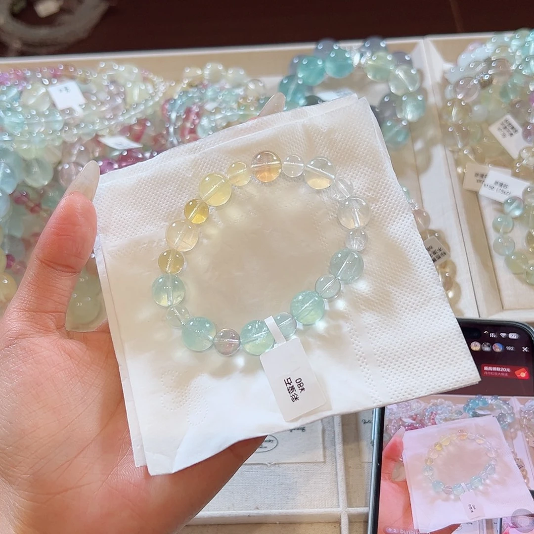 水晶手链未镶嵌耶****耶48小时鉴赏