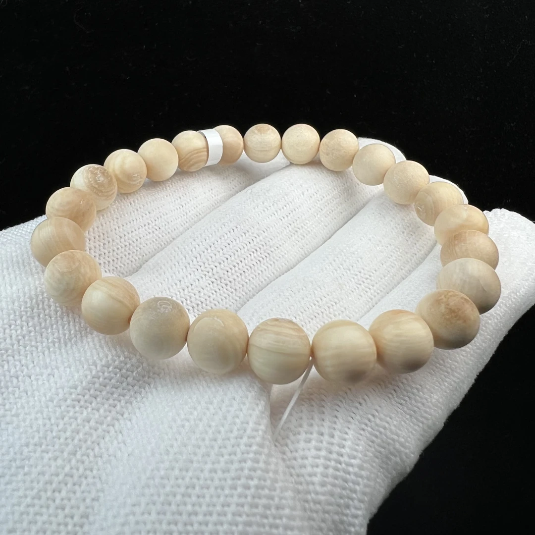 U1203猛犸牙手串8mm【此产品不但有坑有裂还无运费险-老板理性】