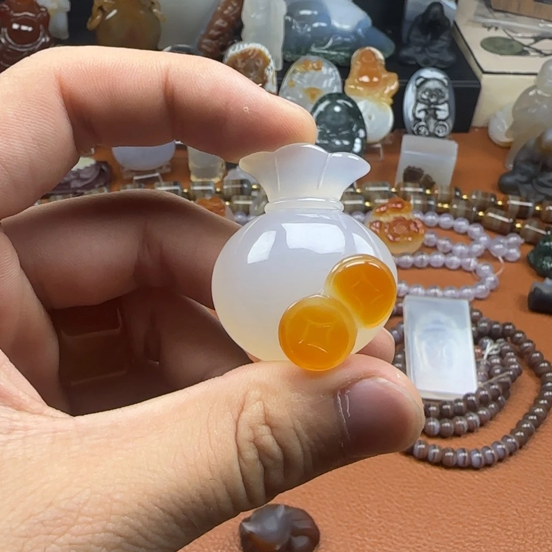 玛瑙/玉髓未镶嵌颈饰