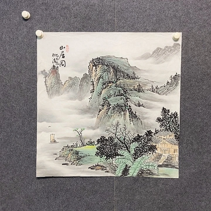 国画四尺斗方一幅