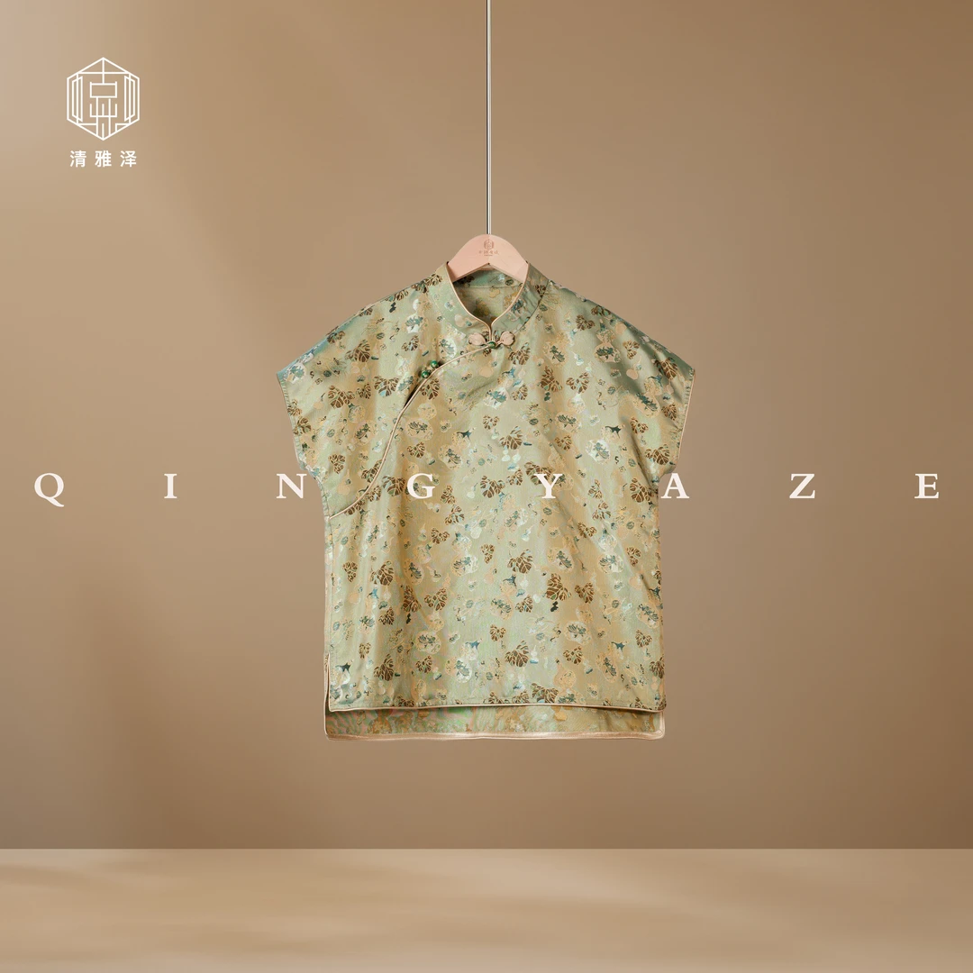 织金宋锦罗·福禄有余！真丝新中式上衣！GZ6050