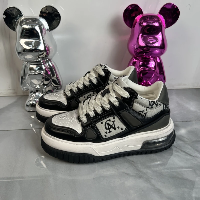 【JDKJ】潮品轻奢高端气质百搭时尚男士休闲鞋X009鞋子秋季秋冬厚底