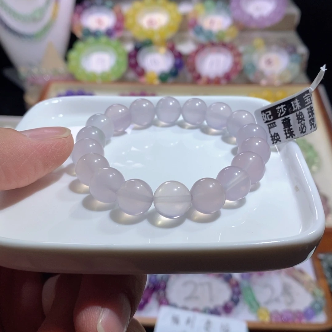 未镶嵌萤石手链荔枝冻10加