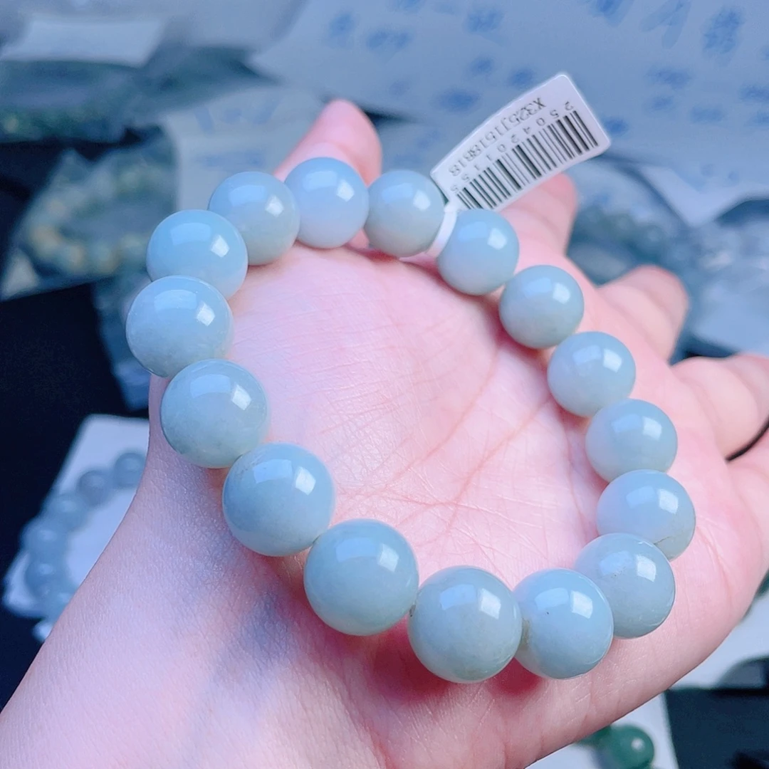 定制翡翠未镶嵌珠串