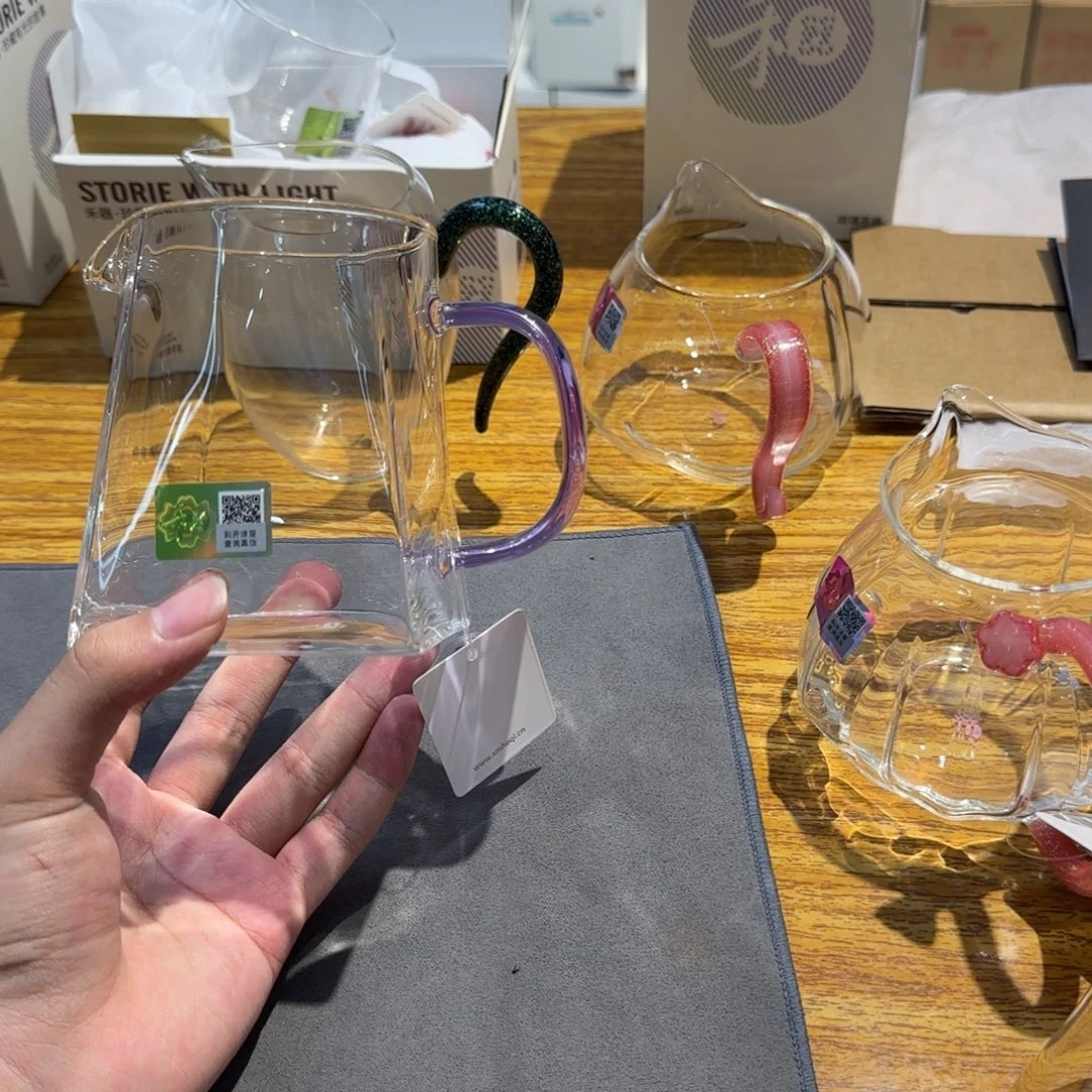 禾器瀚然公道杯浅紫色➕内胆