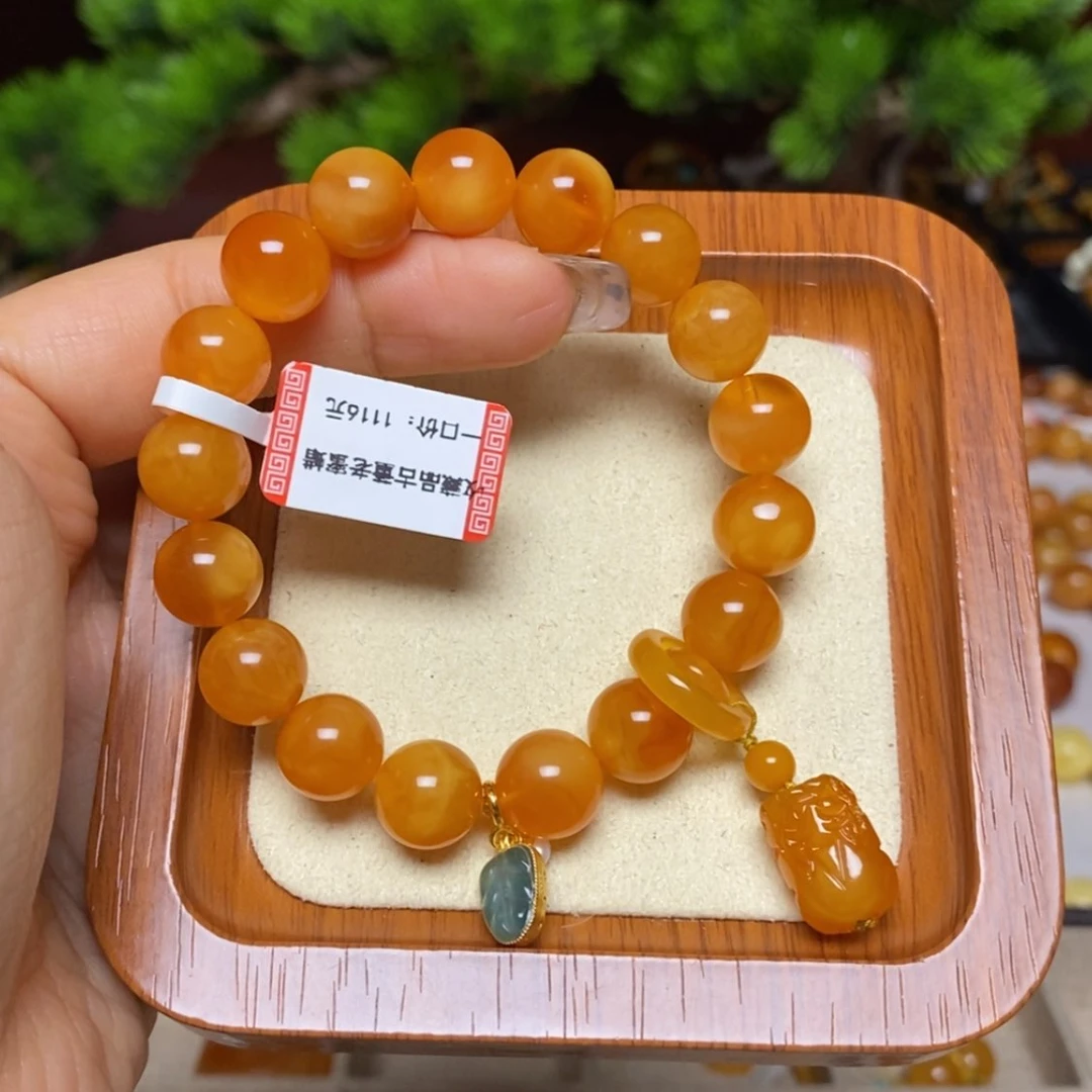 【闪购商品】手链蜜蜡未镶嵌手串