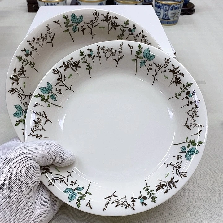 摆件进口瓷器美美美