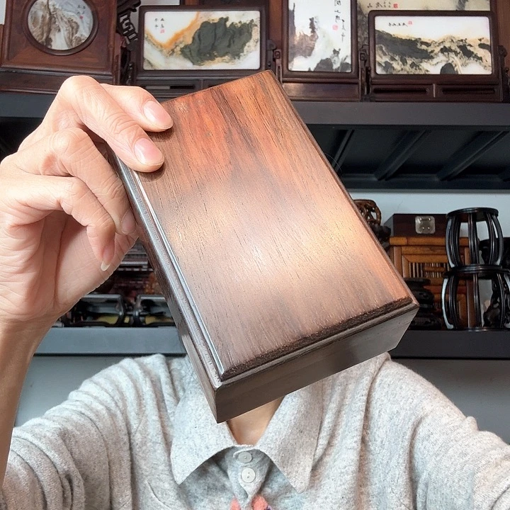 陶大红酸枝收纳盒1个