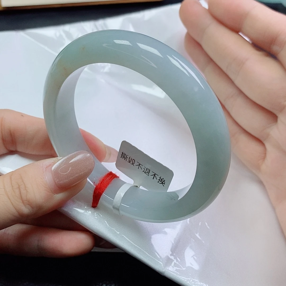 翡翠手镯未镶嵌56/57正装简约素雅百搭款