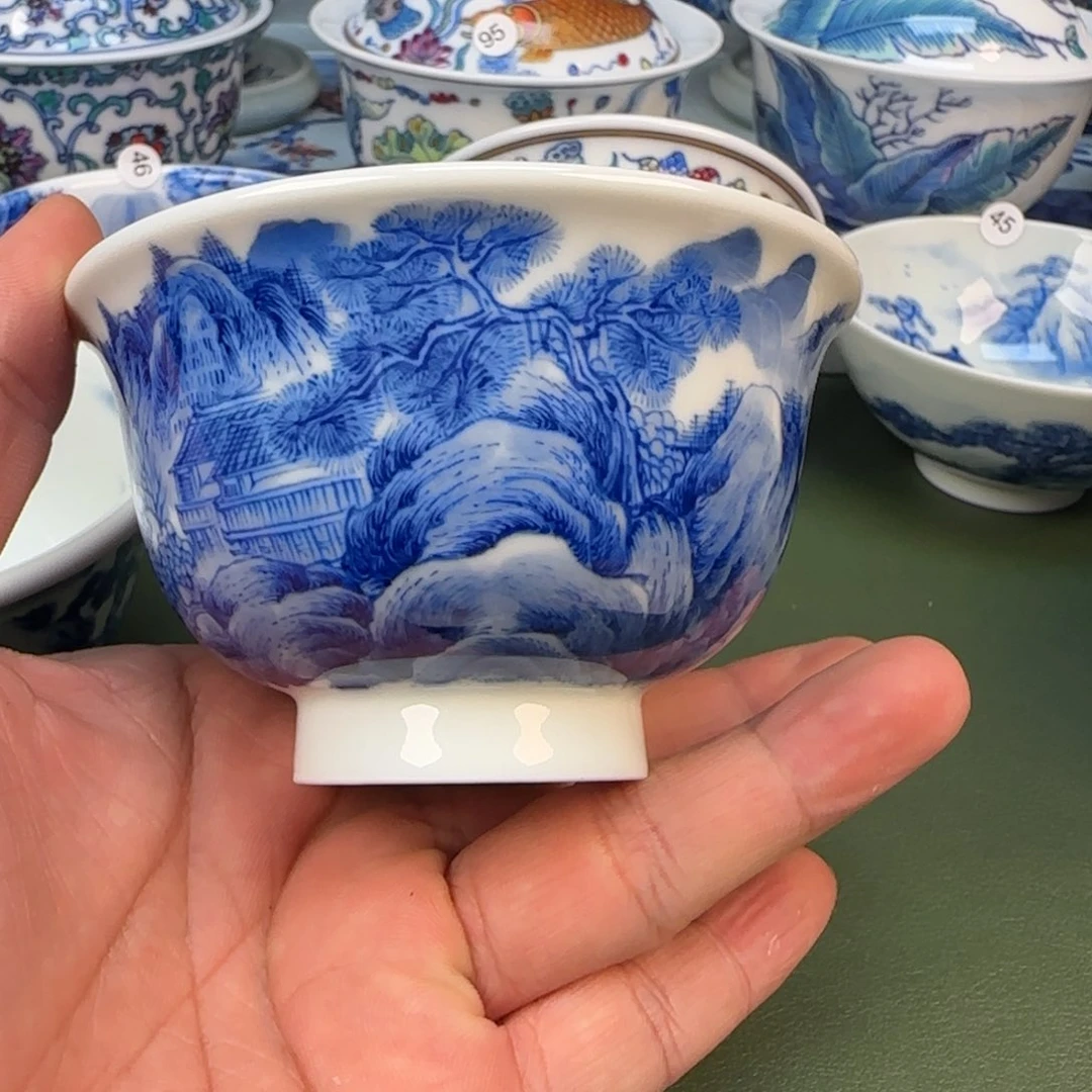 景德镇手绘茶器闪购100