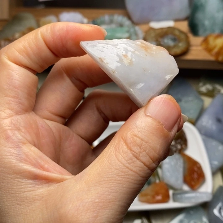 翡翠未镶嵌颈饰天然