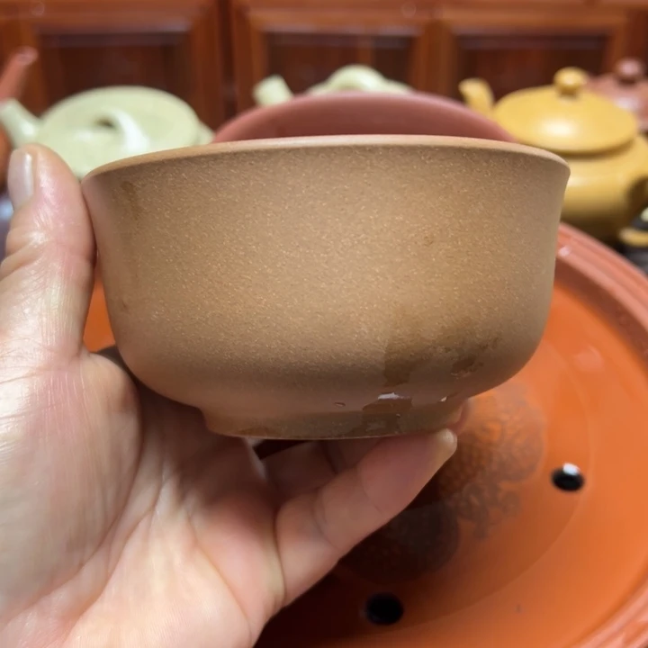茶杯紫砂宜兴原矿段泥