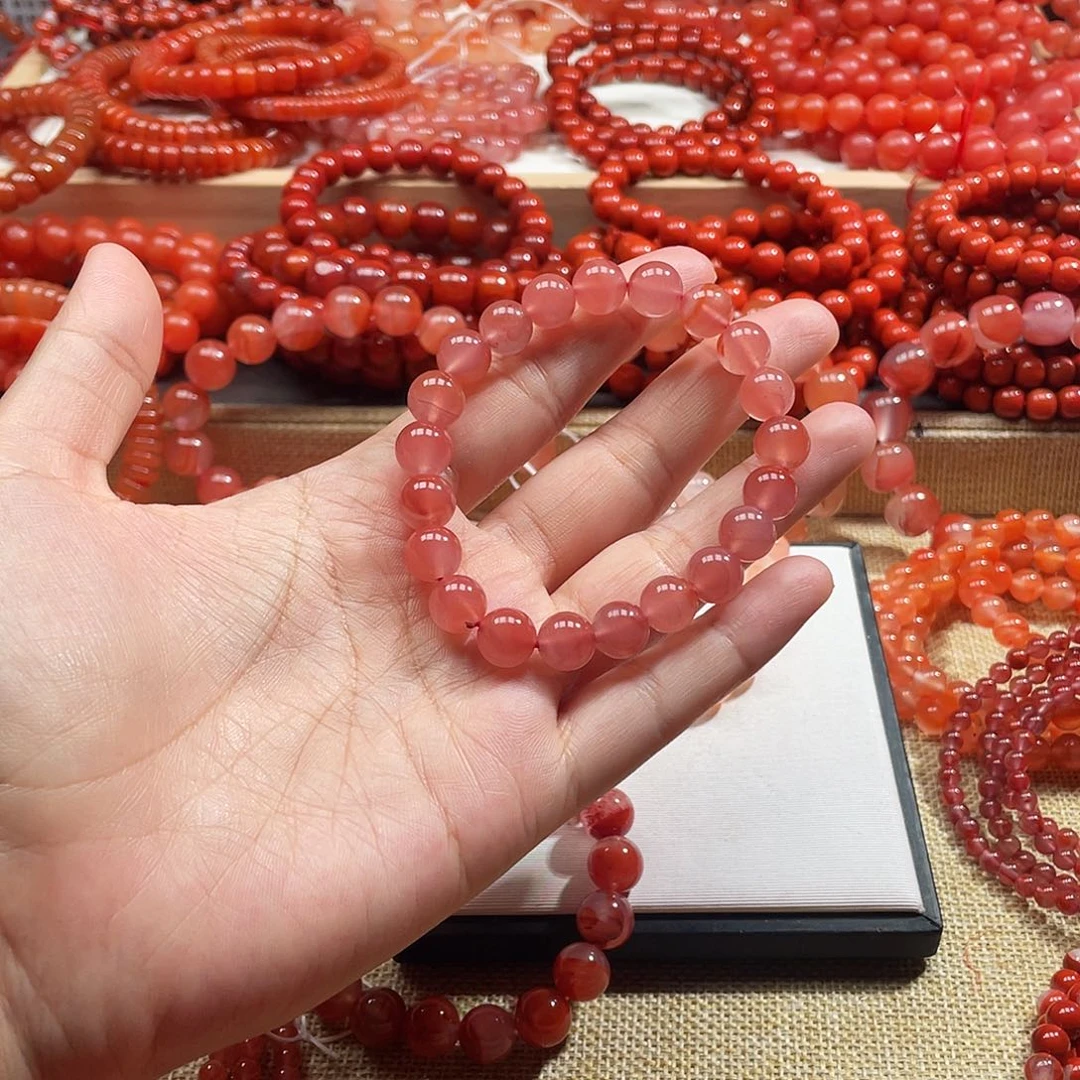 未镶嵌手链南红玛瑙