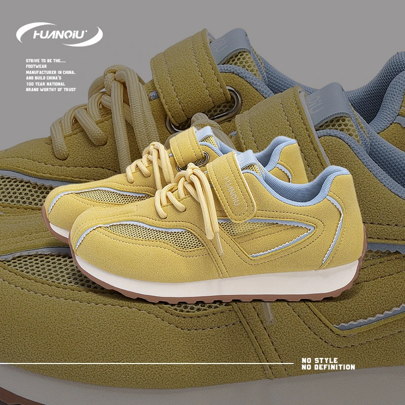 HUANQIU/环球软底舒适简约休闲鞋女鞋2025夏季新款板鞋运动潮流鞋