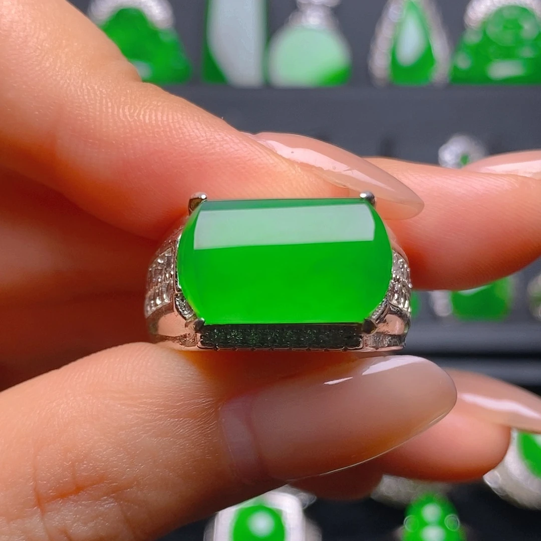 未镶嵌戒指翡翠马鞍