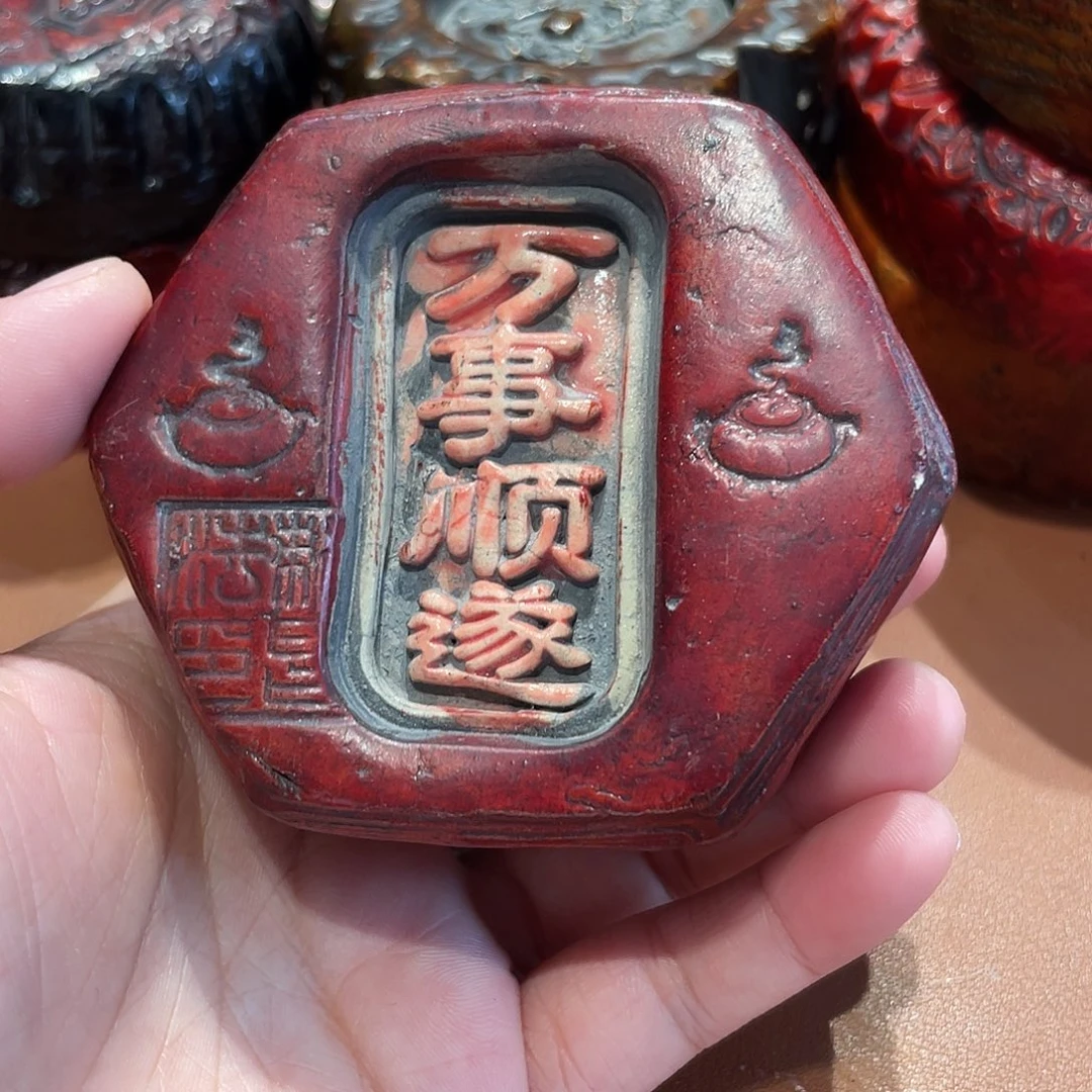 瓷片陶瓷麻线鼓茶宠