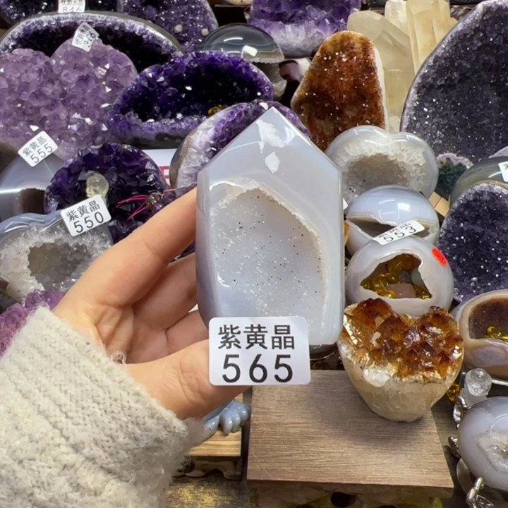 未镶嵌大型摆件（非配饰）紫晶565