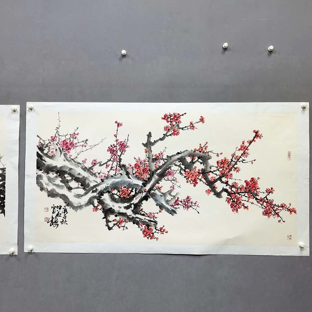 国画亲笔手绘放心去藏