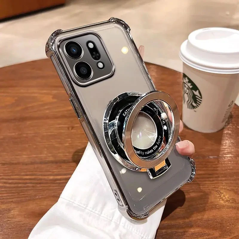 适用oppofindx9手机壳高档新款PLJ110四角防摔findx9pro轻薄支架.