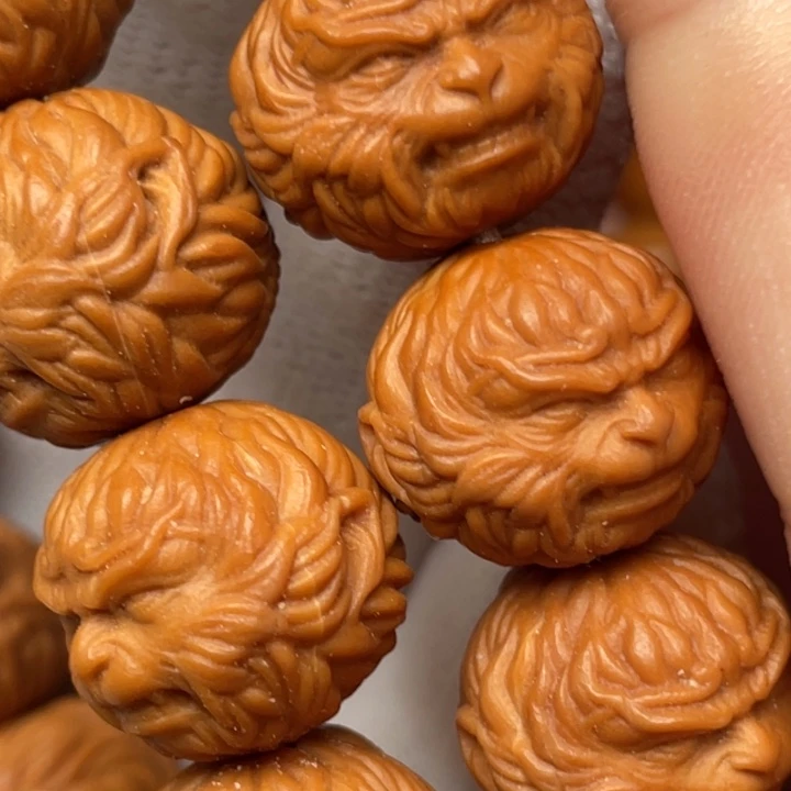 猴头核桃手串黑神