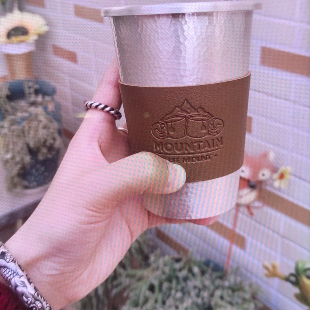 ?****赵足银999锤纹咖啡杯480容量左右