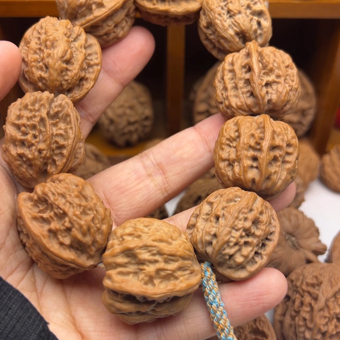 文玩核桃吊坠31全品野狼手串