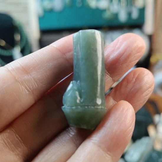 和田玉（青玉）未镶嵌挂件