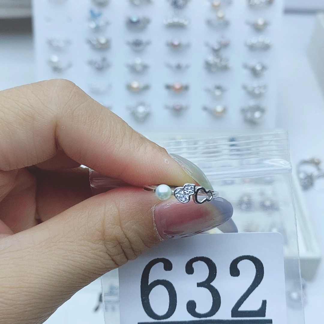 *****银S925镶嵌珠宝奇石淡水珍珠632