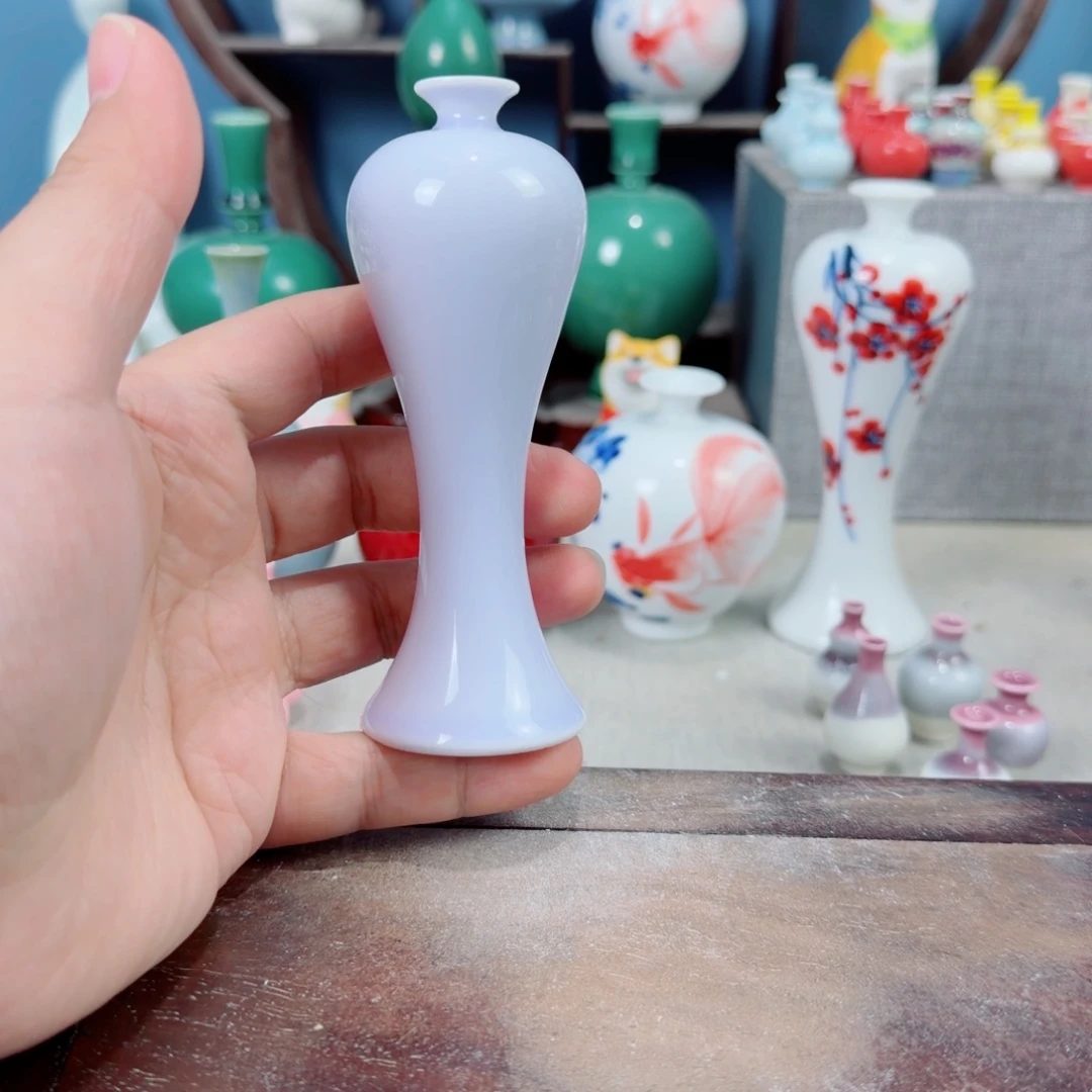 陶瓷手工小花器摆件
