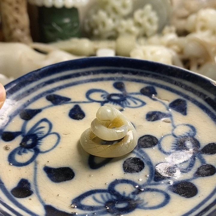 工艺品瓷盘内挂坠