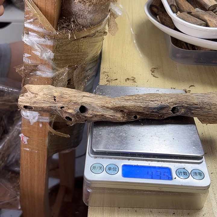 香料绿奇楠虫漏43克乌身