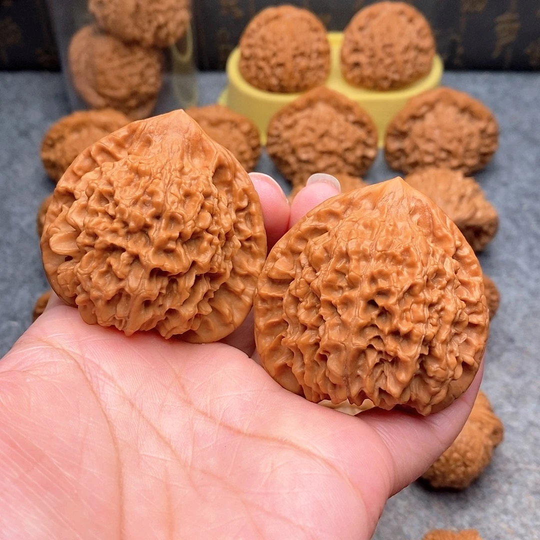 文玩核桃把件精品特价官帽49+