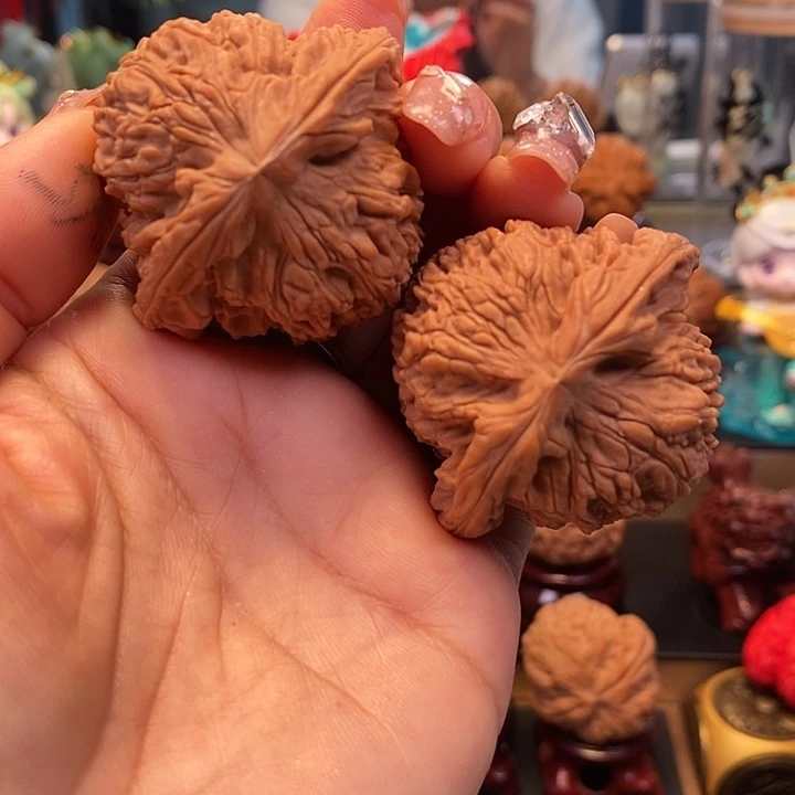 吊坠文玩核桃47全品南疆石