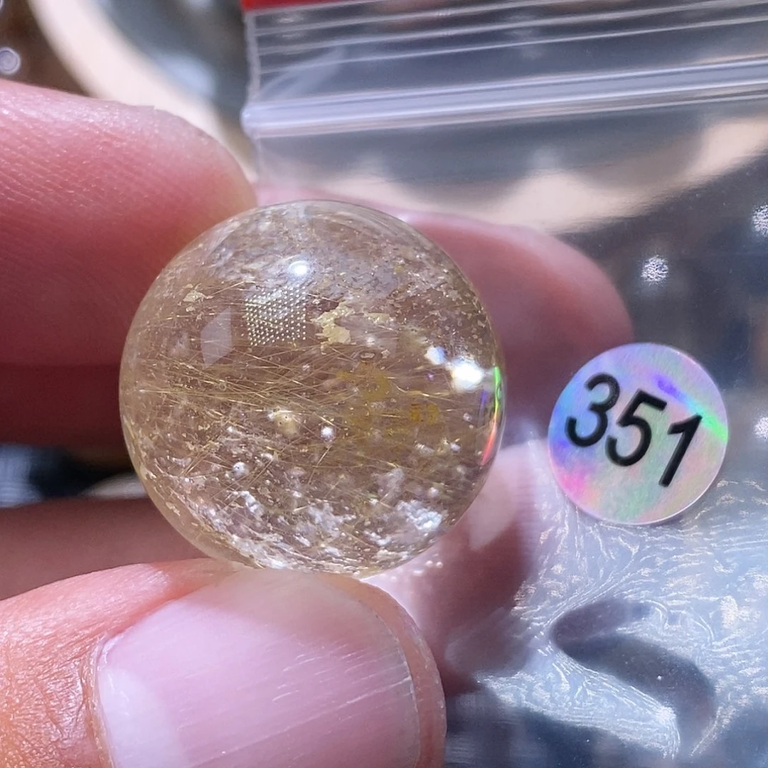 曦****手链未镶嵌发晶天然水晶