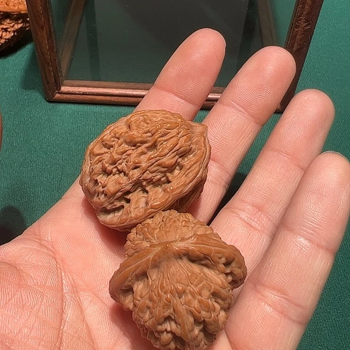 文玩核桃把件麦虎 全品34