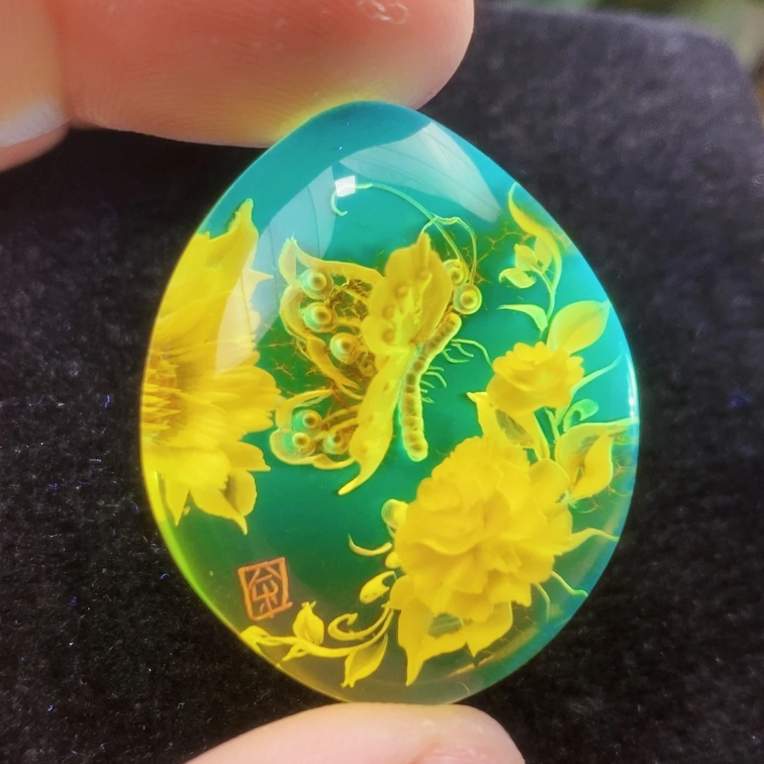 【闪购商品】金珀吊坠(不含链)未镶嵌