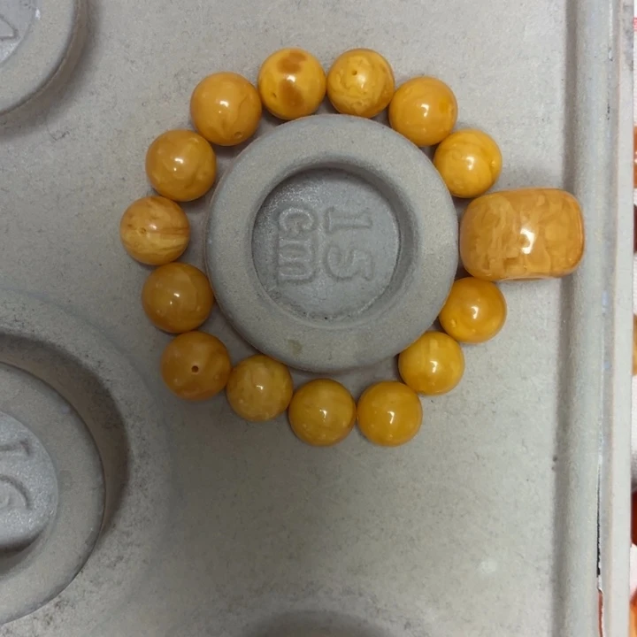 蜜蜡未镶嵌手链手串