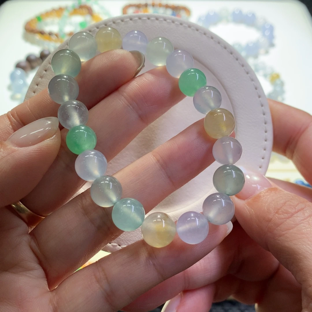 未镶嵌手链翡翠翡翠手串卡9