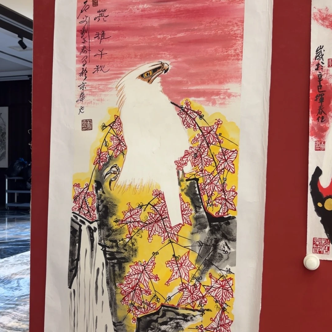 老***詹横款精品书画作品