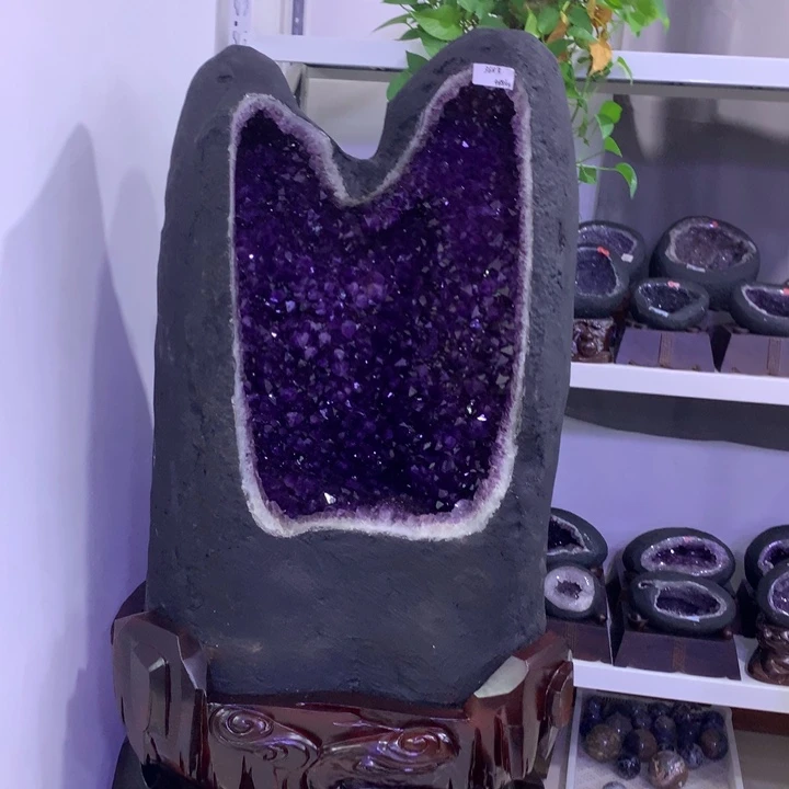 未镶嵌大型摆件（非配饰）紫晶