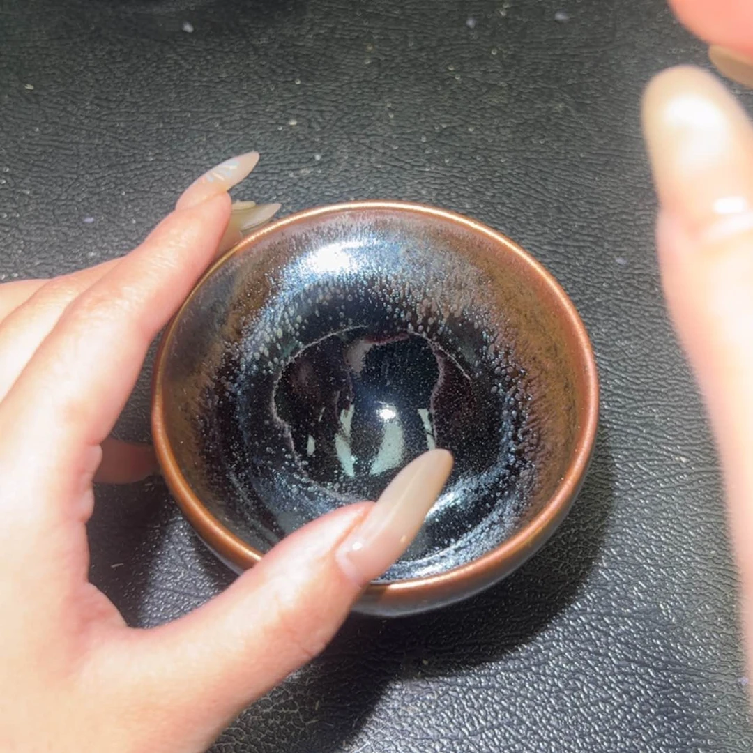 【闪购商品】茶盏纯手工建盏柴烧254