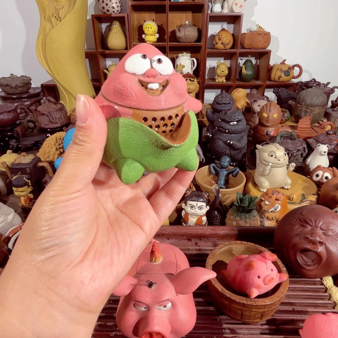 紫砂茶壶夏*纯手工制作过程就是