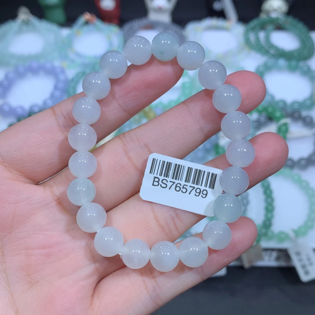翡翠未镶嵌手串天然