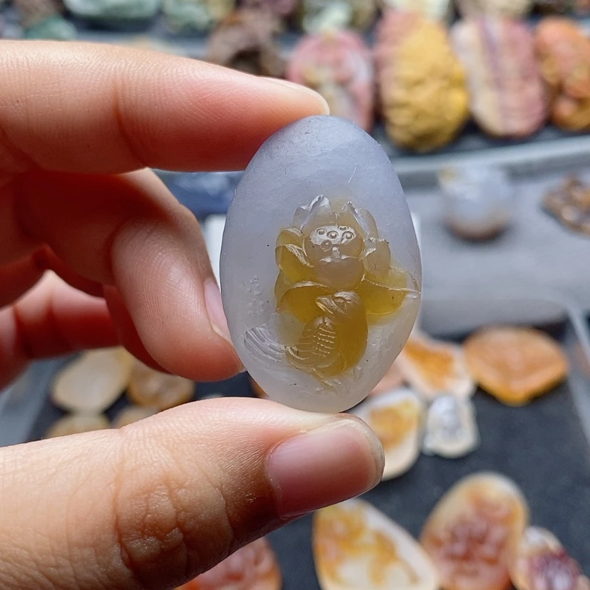 【闪购商品】未镶嵌定制玛瑙吊坠