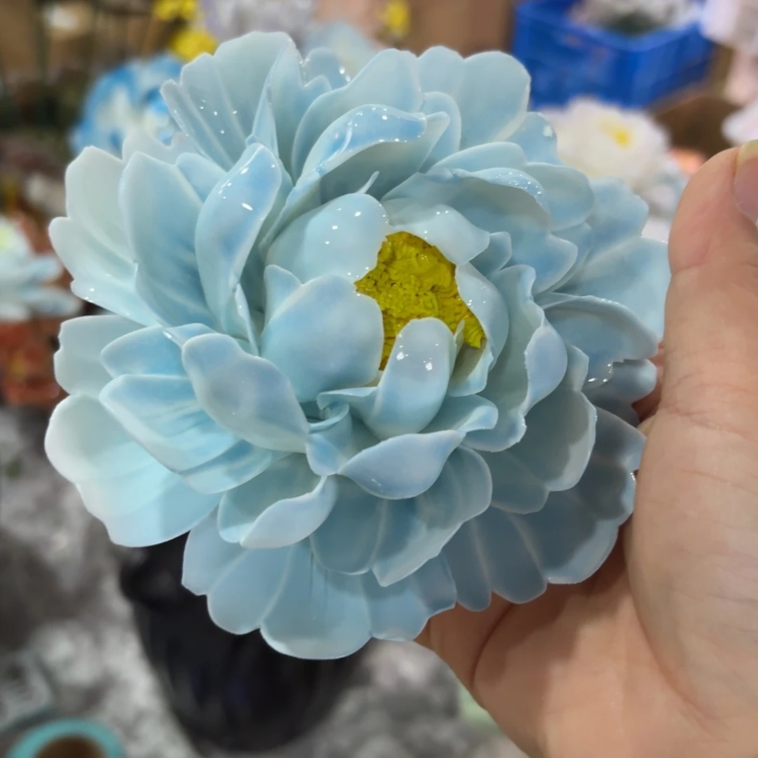 陶瓷花拍满20元发货退款拉黑