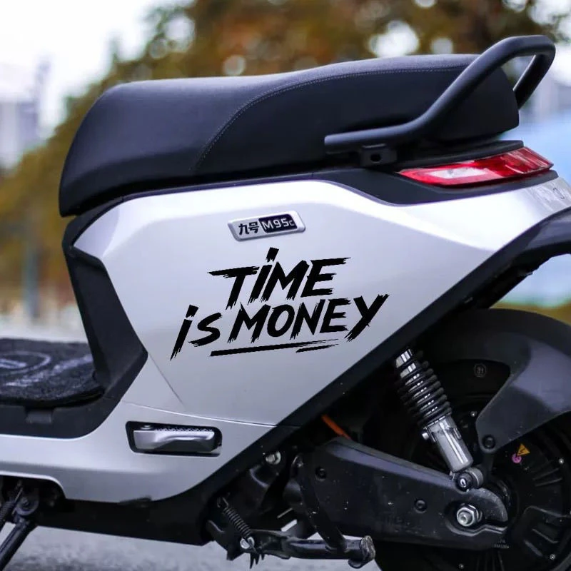 时间就是金钱九号M95c85cN90E100200PNzMzMIX贴纸装饰反光车贴