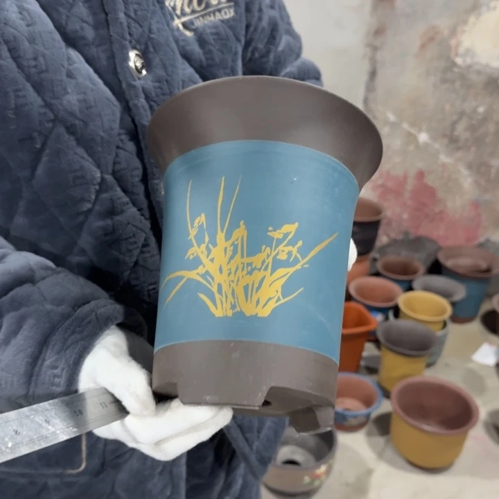 紫砂花盆紫砂花盆口径19
